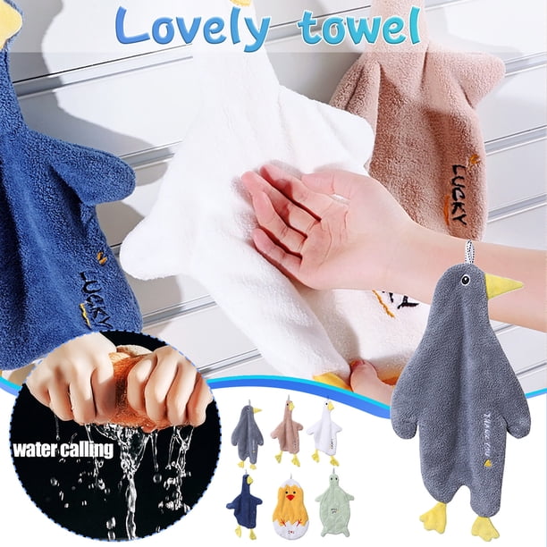 XWSHYW Toallitas Toalla Colgante Preciosa Toalla de Baño Toalla Absorbente Toalla Gruesa para El Hogar