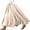 Beige, variant on Womens Skirts Summer Casual Column Striped Comfort Coverage Women's Flowy Handkerchief Hemline Midi Skirt