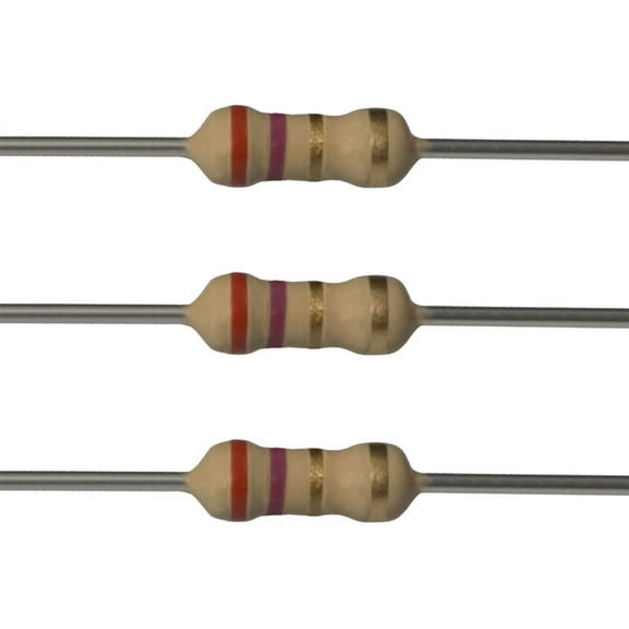 E-Projects 25EP5142R70 2.7 Ohm Resistors, 1/4 W, 5% (Pack of 25)