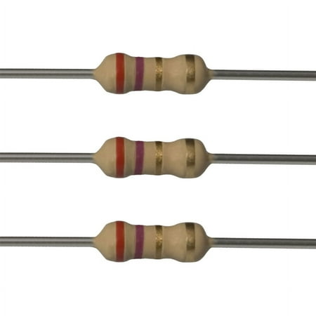 E-Projects 500EP5142R70 2.7 Ohm Resistors, 1/4 W, 5% (Pack of 500)