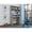 Light Gray, variant on Compu 180 Hutch Desk, Multiple Shelves, Keyboard Tray, CPU anel, One Drawer Black