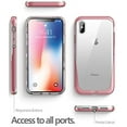thumbnail image 2 of (New SKU) Poetic Lucent Series for Apple iPhone X Rose Gold, 2 of 6