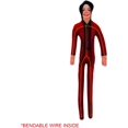 thumbnail image 6 of Michael Doll Plush Pop Music Star Plushies Pop Icon Inspired, Limbs Movable Rock Star Classic Plush Halloween Christmas Car Decorations, 6 of 16