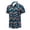 Navy, variant on Gyexs Christmas Hawaiian Shirts for Men Short Sleeve Printed Button Down Beach Shirts Red Size S