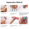 thumbnail image 4 of 24Pcs Ballerina Pure Color Matte Coffin Nails Full Cover Medium False Gel Frosted Press On Nails Artificial Nails Art Tips Sets, 4 of 4