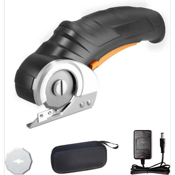 Cordless electric scissors, rechargeable cardboard box cutter, 4V strong fabric scissors