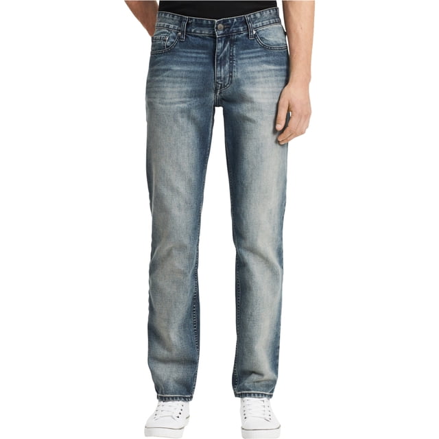 Calvin Klein Jeans Slim Fit para Hombre, Azul, 32W x 32L