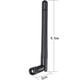 thumbnail image 5 of WiFi Double 2.4GHz 5GHz 5.8GHz 3dBi MIMO RP-SMA Antenne Mâle (Lot de 4) pour Booster de Signal de Routeur WiFi Répéteur, 5 of 5