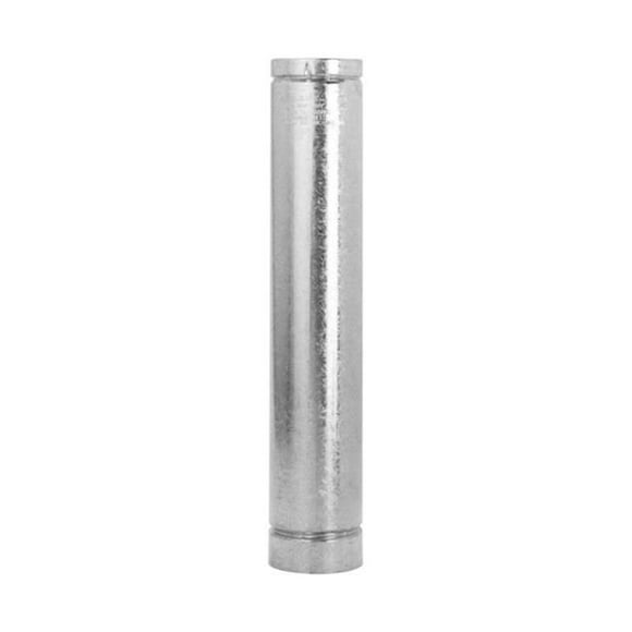 Selkirk Round Gas Vent Pipe 4 " Dia. X 3 Ft. #4rv-36 Type B 500 Deg. Al 100 Mbtu/Hr. Ul