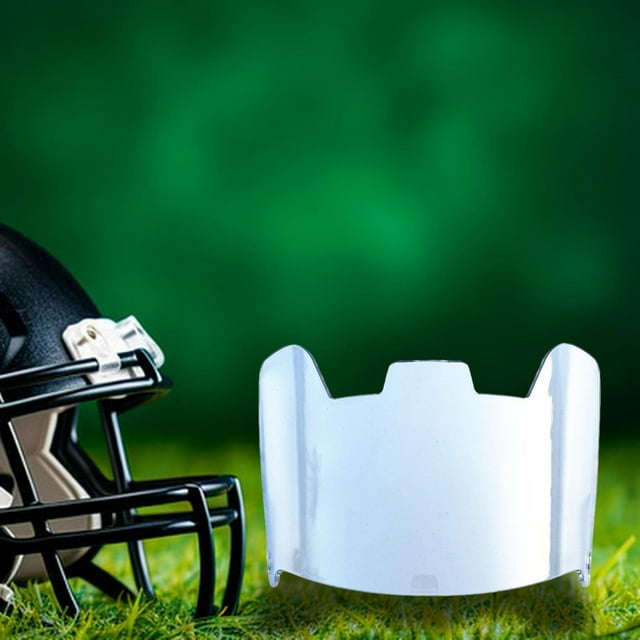 Visera de fútbol shamjiam máscara facial portátil Transparente antivaho
