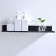 thumbnail image 3 of Injueey Los accesorios funcionales del estante del estante mate de aluminio negro aumentan la eficacia ningún estante del cuarto de baño de Accesorios de baño, 3 of 4