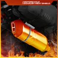 thumbnail image 2 of Motorcycle Universal Exhaust Pipe Protector Heat Shield Cover Guard Anti-Scalding Cover New Accessories, 2 of 7