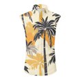 thumbnail image 2 of Hogleaql Men's Summer Sleeveless Dress Shirts Tank Top Button Down Hawaiian Tank Top Tropical Graphic Lounge Trendy Beach Outfits Dark Blue XL, 2 of 6