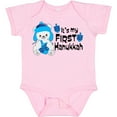 thumbnail image 3 of Inktastic It's My 1st Hanukkah Cute Bear with Dreidel Boys or Girls Baby Bodysuit, 3 of 5