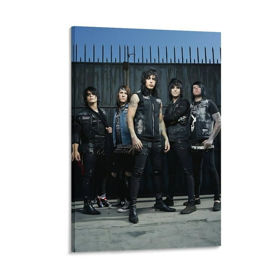 Falling In Reverse Rock Band Cool Poster Artworks Canvas Poster Room Aesthetic Wall Art Prints Home Modern Decor Gifts 12x18inch(30x45cm)