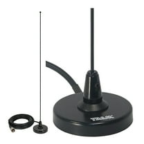 Tram 150 MHz to 155 MHz VHF Pre-Tuned Magnet Antenna, 19-1/4-In. Tall with 12-Ft. RG58 Cable and PL-259 Connector, 10201