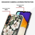 thumbnail image 3 of Feishell Case for Samsung Galaxy S24 Plus 6.7 inch,Fashion Flower Pattern Flexible Silicone Shockproof Cover for Women Girls Slim Transparent Phone Case Support Wireless Charging,A, 3 of 10