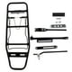 thumbnail image 3 of Portabicicletas sencillo con soporte trasero para bicicletas de montaña, estante trasero para bicicletas, portaequipajes para exteriores, 3 of 5