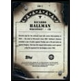 thumbnail image 3 of 2024 Bowman University Best Ricardo Hallman #GB-7 Gunslingers and Bandits Die Cut Geometric Refractor, 3 of 3