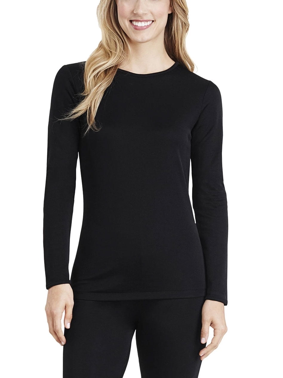 ClimateRight by Cuddl Duds - Cuddl Duds Women's Softwear Long Sleeve ...