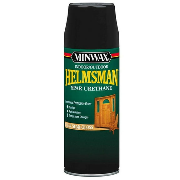 6 Pack of 11.5 oz Minwax 33260 Clear Helmsman Spar Urethane Semi-Gloss