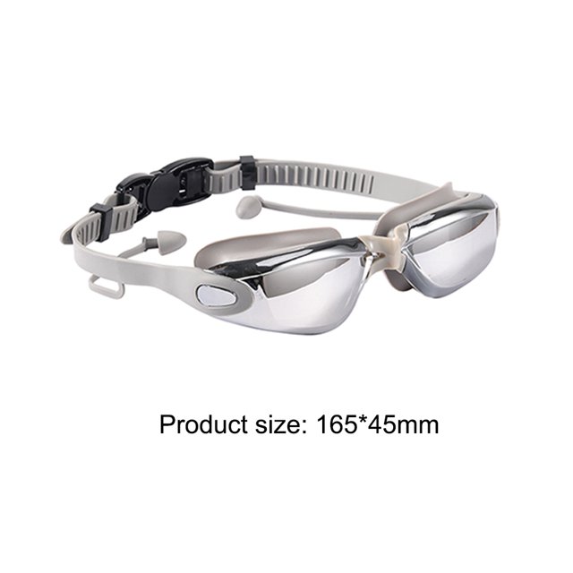 Gafas de natación Gafas impermeables Mujer Hombre Deportes acuáticos Antivaho Gris Sywqhk Para Estrenar