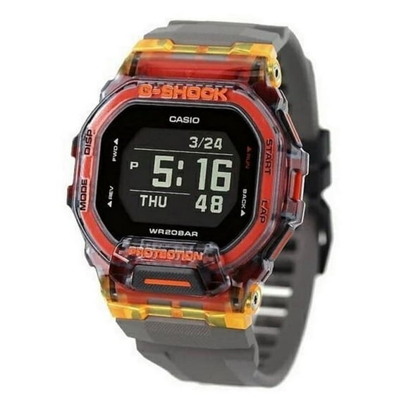 Casio G-Shock Move G-Squad Vital Bright Series Mobile Link Digital Quartz GBD-200SM-1A5 200M Men's Watch