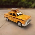 thumbnail image 5 of NYC Taxi in Yellow Cab with Pullback Action, Die Cast New York City Taxi Toy (No Sound), 5 of 6