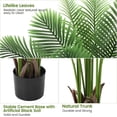 thumbnail image 4 of 6FT Artificial Palm Tree Set | 15 Trunks & Adjustable Branches for Stylish Indoor Decor, 4 of 7
