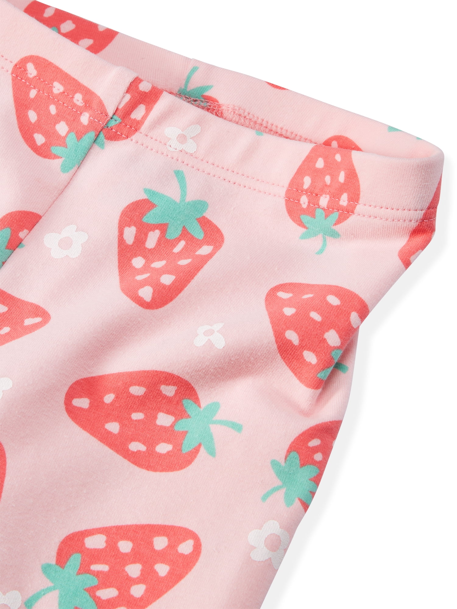 Garanimals Newborn, Baby & Toddler Girl Cotton Pull-on Leggings, Sizes 0M–6T, Single & 3-pack