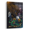 thumbnail image 2 of Epic Art 'Don't Tread On Me Eagle and Snake' by Flyland Designs, Acrylic Glass Wall Art, 24"x36", 2 of 8