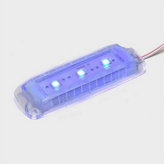 Boat LED Light 4131027 | 12V 4 1/4 x 1 3/8 x 1/2 Inch Blue
