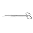 thumbnail image 2 of Tijeras para vendajes médicos de acero inoxidable, hoja curvada, tijeras para el cuidado del vello Facial de alta resistencia, 7,1 pulgadas, 2 of 8