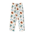 thumbnail image 6 of Uemuo Various Turtle Pattern Men's Wide Leg Palazzo Lounge Pants with Pockets Light Weight Loose Comfy Casual Pajama Pants-X-Large, 6 of 9