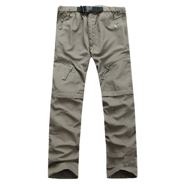 EASTIN Pantalons de Randonnée Détachables Séchage Rapide pour Hommes et Femmes Pantalons de Sport pour Camping en Plein Air Randonnée
