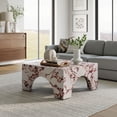 thumbnail image 1 of Modway Valen Intérieur - Mobilier de Patio Extérieur Table Basse Arquée en Béton en Marbre Rouge, 1 of 10