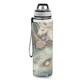 thumbnail image 2 of Qxltty Unicorns and Sea Monsters Water Bottle 32 oz with Straw BPA Free Reusable Fitness Sport Bottle Perfect for Travel School Outdoors and Gym, 2 of 7