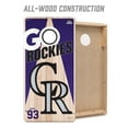 thumbnail image 3 of YouTheFan MLB Colorado Rockies 2' x 4' Cornhole Game, 3 of 6