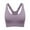 03# Purple, variant on Women's Adjustable Strap Sports Bra-Crisscross Back Medium-to-High Support for Yoga & Gym Workouts Purple 40