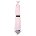 thumbnail image 2 of Mens Solid Color Clip On Easy to Remove Clip Necktie Ties, 2 of 2