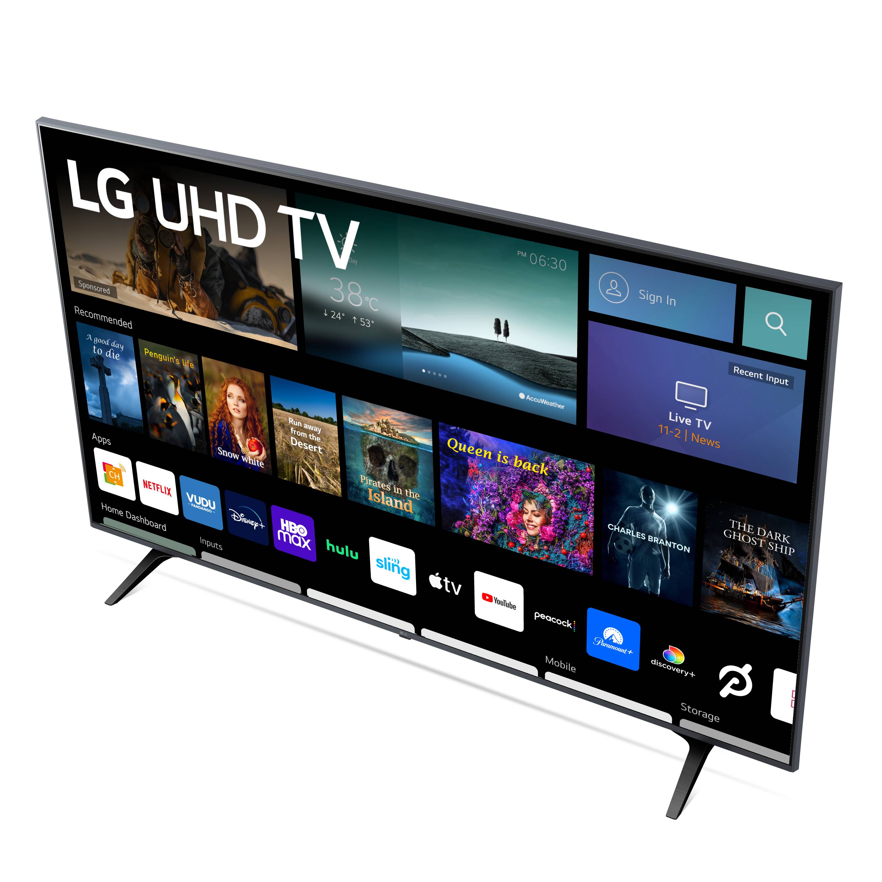 LG 50” 4K UHD Smart TV 2160p webOS, 50UQ7070ZUE - image 12 of 15