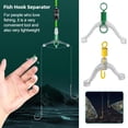 thumbnail image 3 of 40 Pcs Anti-Separator High-elastic Splitter Double-hook Ready Fishing Connector Reduces Line Tangling Increases Catch Rate Suitable for Big Fish Long-term Use, 3 of 9