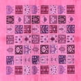 thumbnail image 1 of Ahgly Company Indoor Square Oriental Pink Modern Area Rugs, 8' Square, 1 of 4