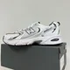 thumbnail image 2 of New Balance 530 White Running Shoes Sneakers White Silver MR530SG, 2 of 6
