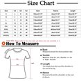 thumbnail image 3 of TopLLC Chandail en Molleton à Col Rond pour Femmes Grande Taille, Hauts Décontractés à Manches 3/4 en V, Blouses Tunique, 3 of 3
