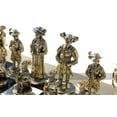 thumbnail image 2 of Manopoulos Medieval Knights Metal Chess Set, 2 of 5