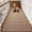 01-Beige, variant on SIXHOME 31"x31" Non-Slip Stair Treads with Rubber Backing - Indoor Washable Stair Mats for Wooden Steps, Pets & Kids-Friendly Black Stair Rug