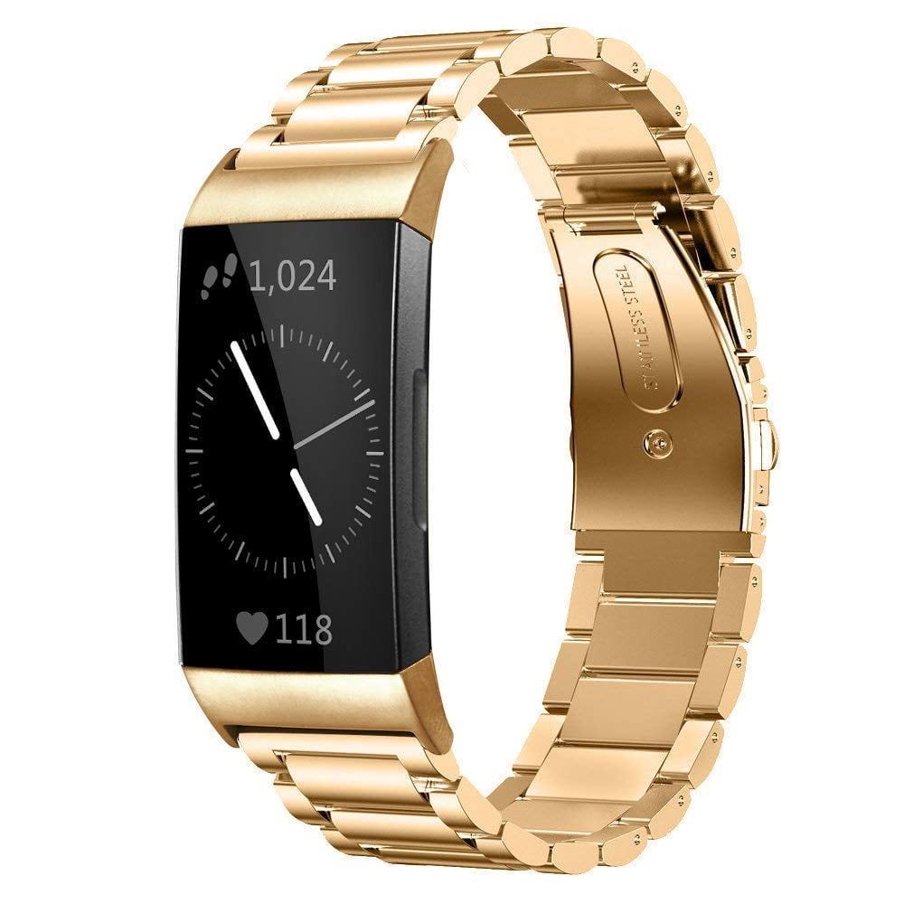 fitbit gold watch