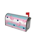 thumbnail image 3 of Balery Flamingo1 Mailbox Cover - Standard Size-21x18 in, 3 of 9