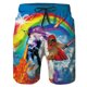 thumbnail image 3 of Pantalones cortos de playa con estampado 3D para Hombre, ropa de calle informal con patrón de animales, Verano, 3 of 3